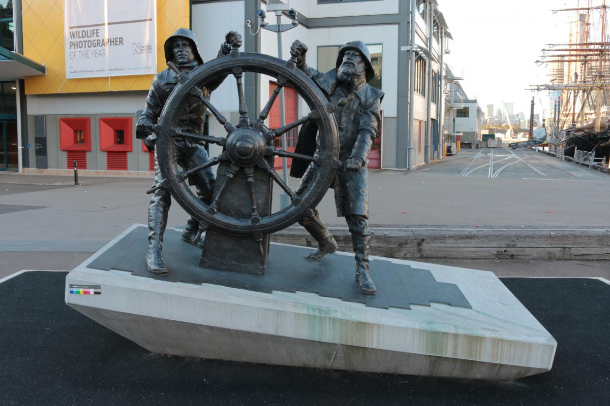 Windjammer Sailors (Brett Garling). Image: Nick Flood.