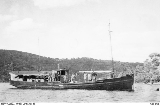 MV Krait in Darwin, NT. Image AWM.