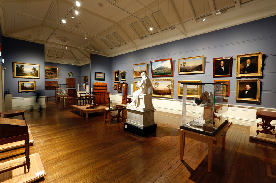 Image Caption:Colonial Gallery, Tasmanian Museum and Art Gallery, 2013. Collection: TMAG. Photographer: Simon Cuthbert