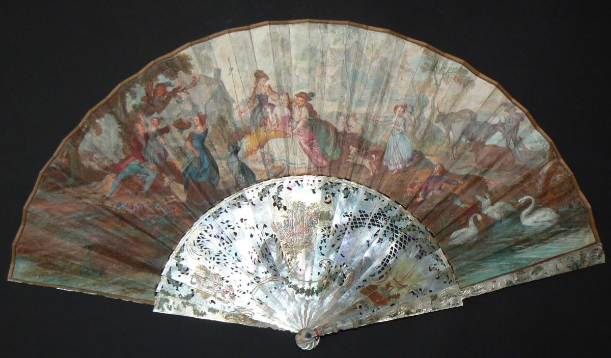 The completed fan 