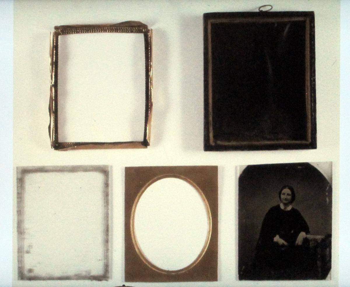 Daguerreotype case in pieces before treatment. Image: Stephanie McDonald