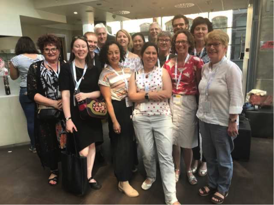 IIC meeting of Australian conservators – a great chance to meet like-minded colleagues… albeit on the other side of the world.