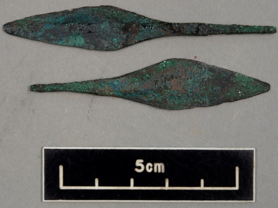 After image of two Egyptian Arrow Heads (Colville, 2017)