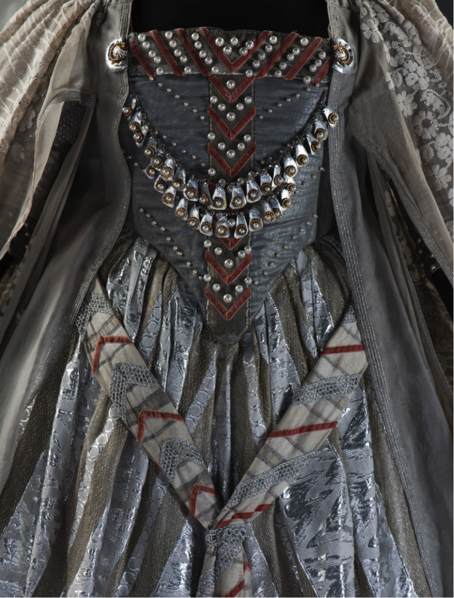Costume worn by Dame Joan Sutherland as Desdemona in Othello, The Australian Opera, 1981, Gift of Opera Australia, 2018, Arts Centre Melbourne, Australian Performing Arts Collection