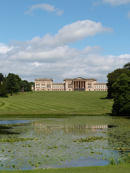 Stowe House – View from magnificent 18th century gardens