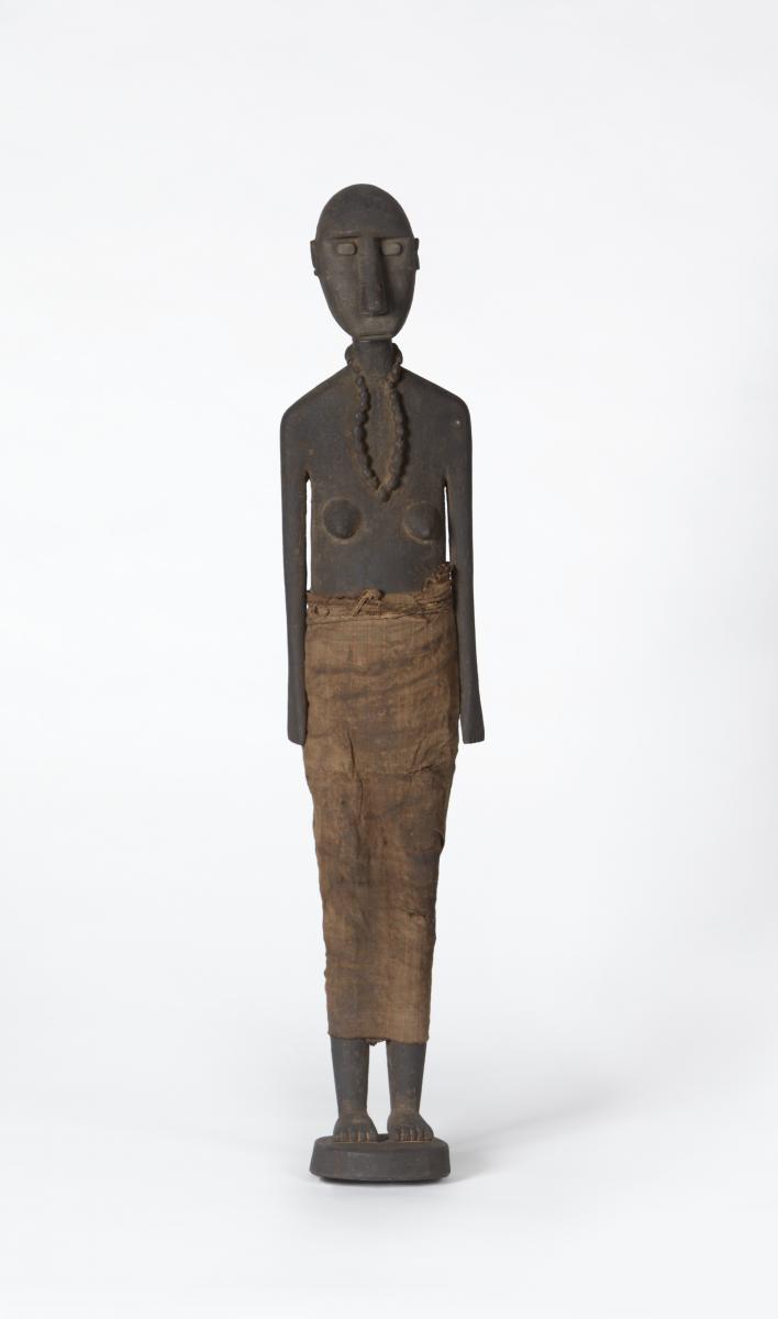 Female Ancestor figure, carved wood, Atauro Island, Timor-Leste, Museum and Art Gallery Northern Territory, SEA 01543