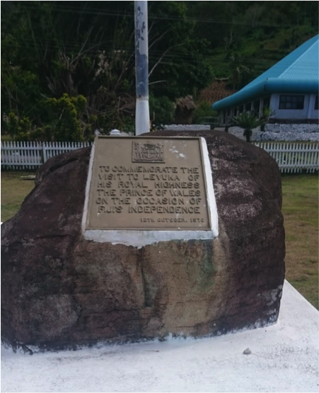 Site where Fiji was ceded to the British at Levuka (Sam Cook)