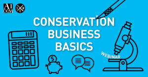 AICCM x SC@M Webinar: Conservation Business Basics