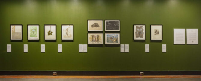 Gallery view of the Paradise Lost exhibition. Image by L Ronai.