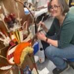 Michelle Berry at work.