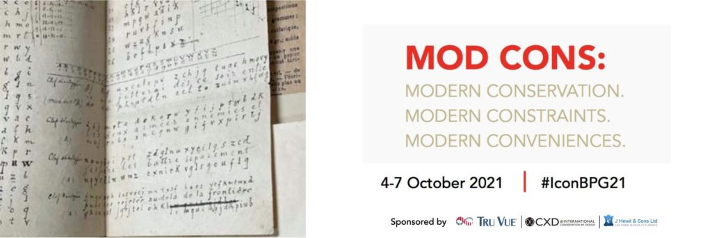 Conference Review: ICON BPG21 ‘ModCons’ (4-7 October 2021) - Australian ...